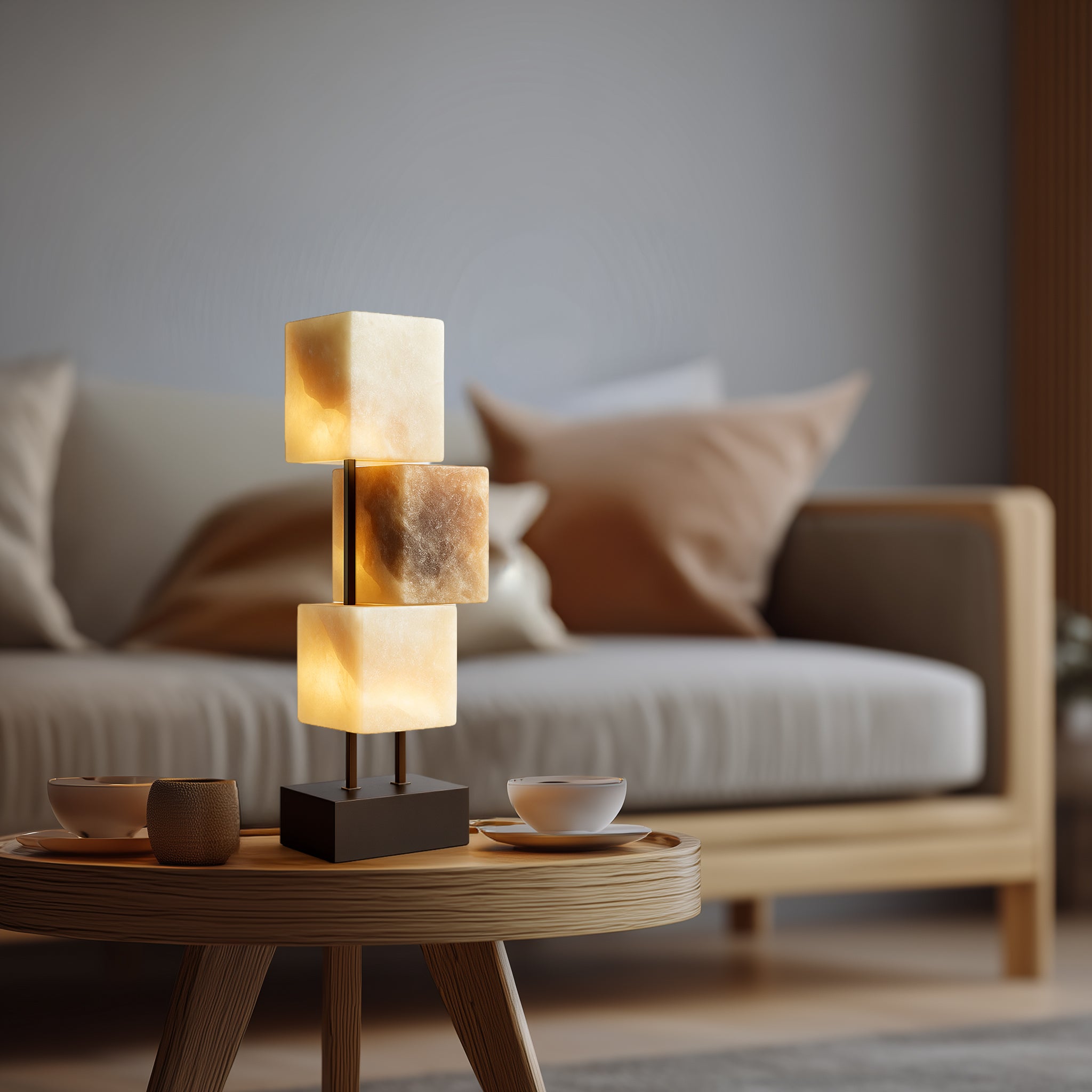 Cuben Table Lamp