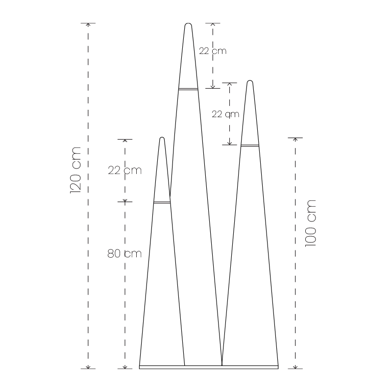 CHAM SPIRES — Sculptural Alabaster Pendant Light